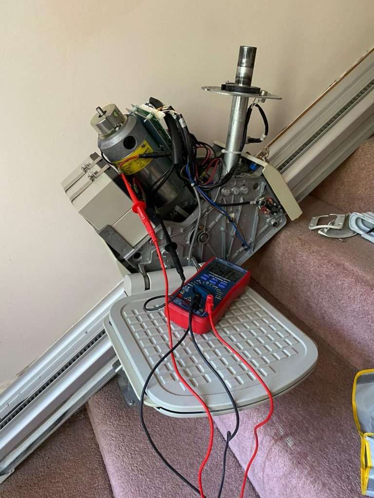Stairlift maintenance electrical check