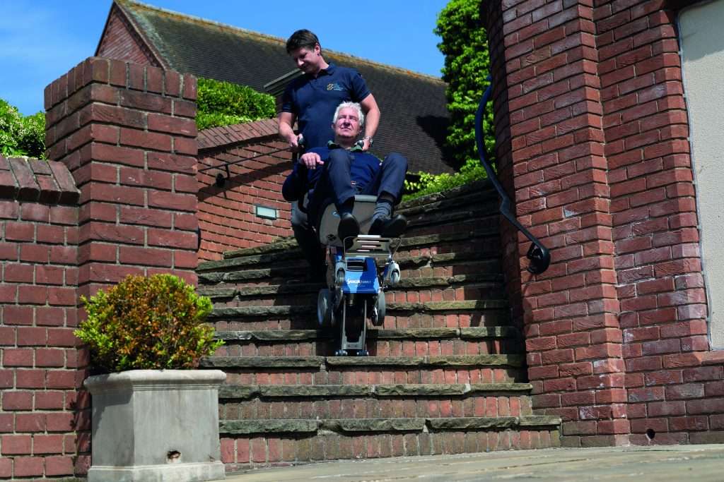 Stair climber Wheelchair